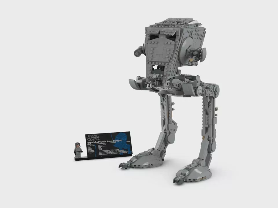 LEGO® Star Wars. Maszyna krocząca AT-ST™ 75417 - tantis.pl
