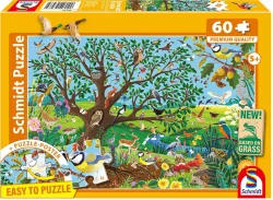Puzzle PQ 60 Zwierzęta w ogrodzie