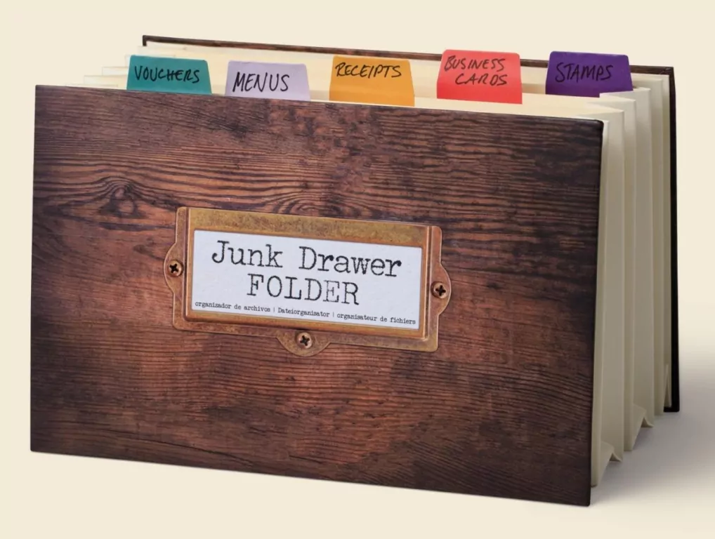 Segregator do szuflady - Junk Drawer Folder - tantis.pl