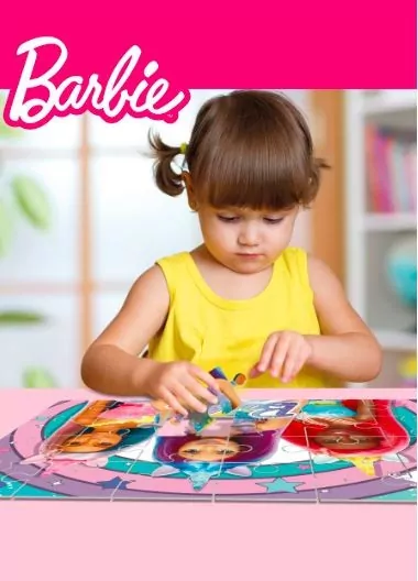 Lisciani. Puzzle 48. Barbie. Magic Unicorn - tantis.pl