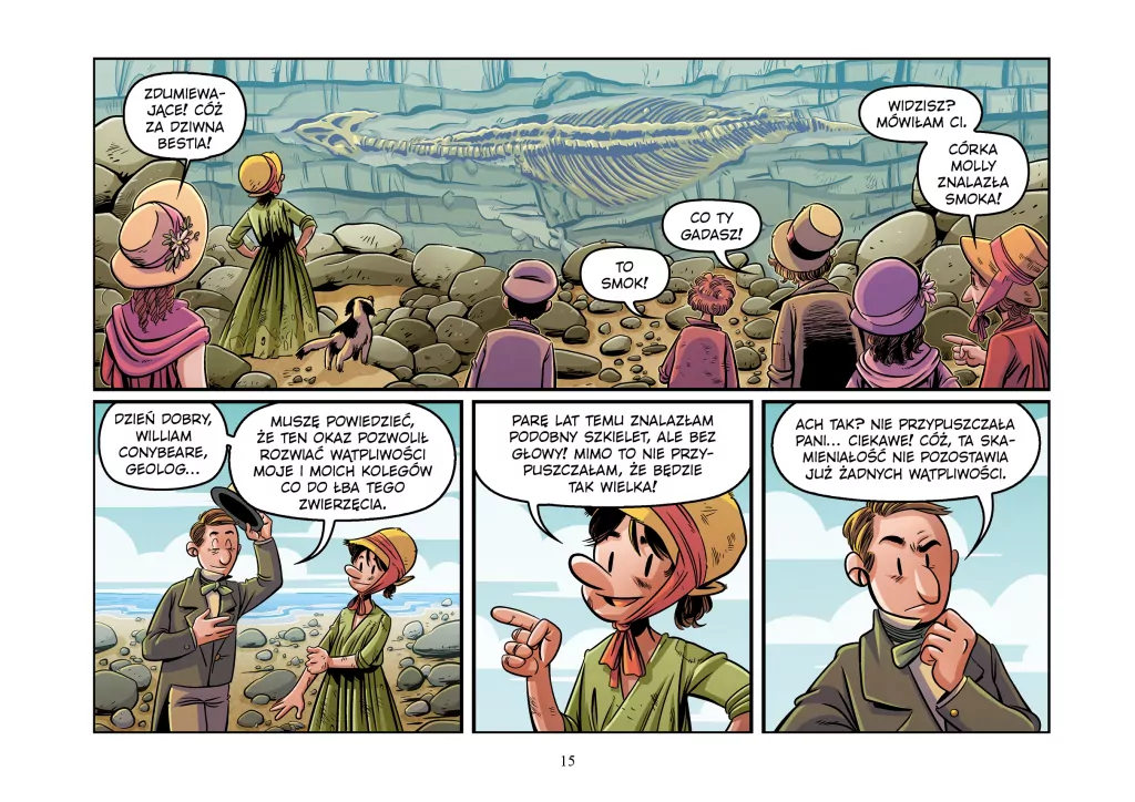 Mary Anning. Łowczyni smoków. Najwybitniejsi Naukowcy - tantis.pl