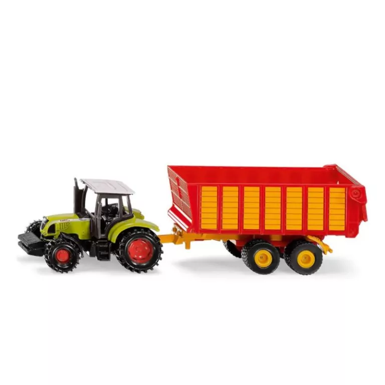 Traktor Claas z Przyczepą Silage Siku 1650 - tantis.pl
