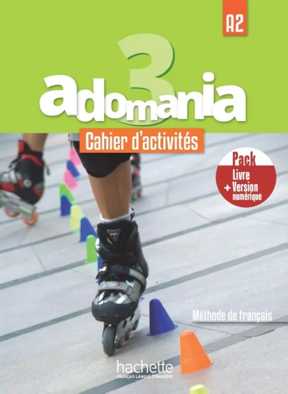 Adomania 3 zeszyt ćwiczeń A2 + CD + Parcours digital + e-ćwiczenia /PACK/ - tantis.pl