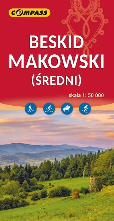 Mapa - Beskid Makowski 1:50 000 - tantis.pl
