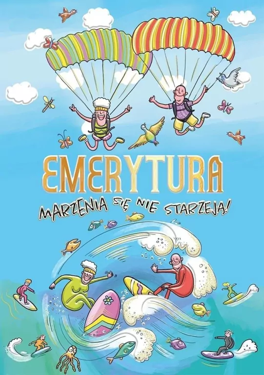 Karnet A5 Emerytura na fali - tantis.pl