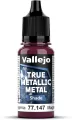 Vallejo: 77.147 - True Metallic Metal - Shade - Crimson Magenta (18 ml) - tantis.pl