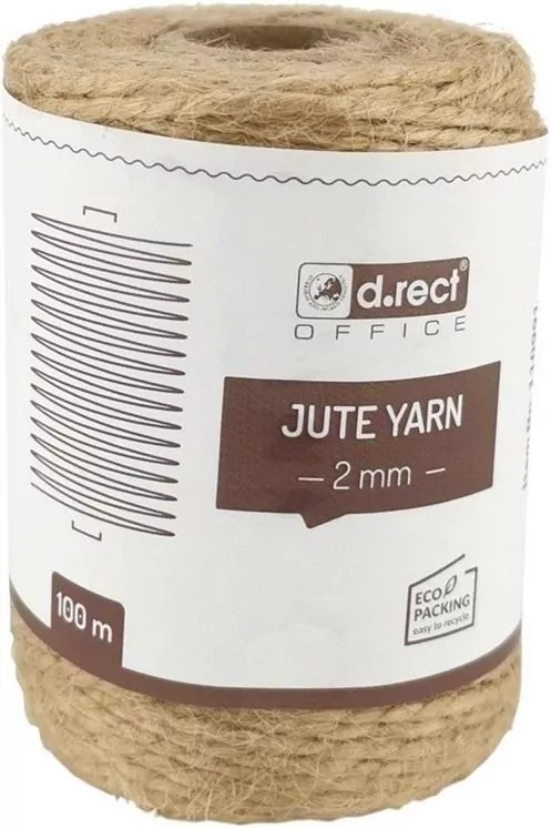 Sznurek jutowy 2 mm x 100m - tantis.pl