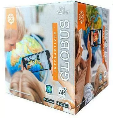 Dante. Globus z mapą fizyczną, 21cm - tantis.pl