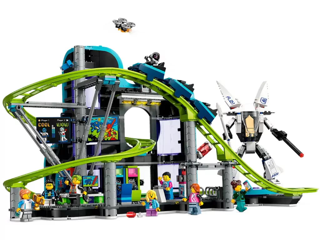 LEGO® City. Park Świat Robotów z rollercoasterem 60421 - tantis.pl