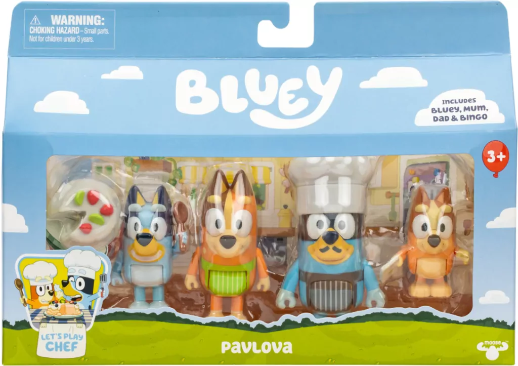 Bluey Figurka Czas na deser 4-pak - tantis.pl