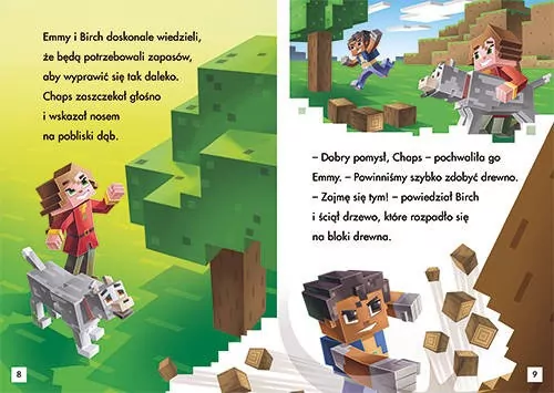 Górskie wyzwanie. Minecraft. Tryb czytania - tantis.pl