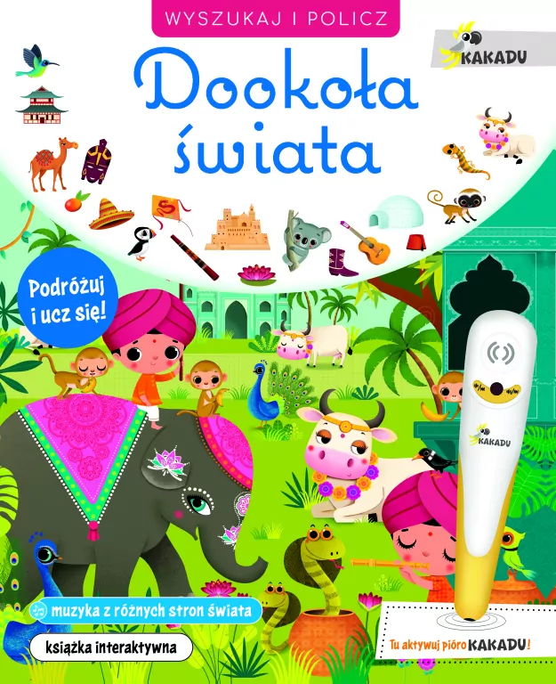 Dookoła świata. Wyszukaj i policz - tantis.pl