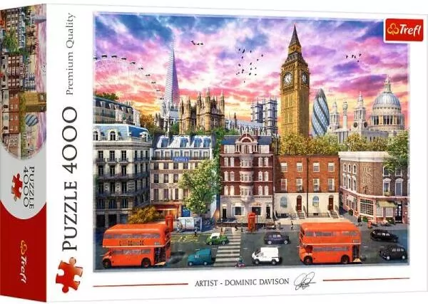 Puzzle 4000. Spacer po Londynie - tantis.pl