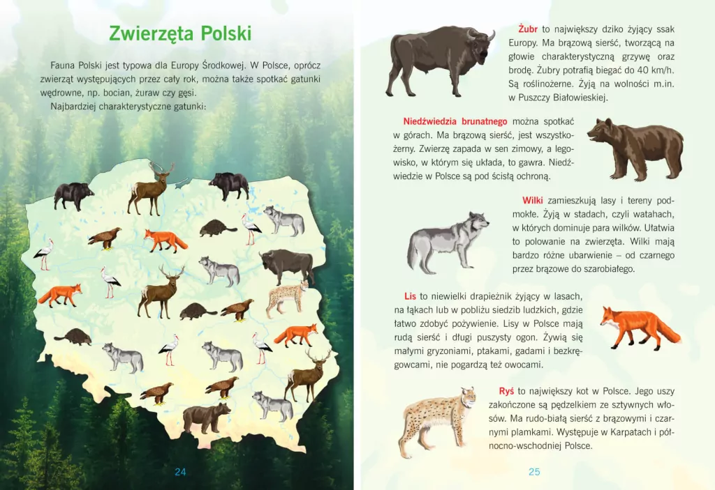 Atlas Polski dla dzieci - tantis.pl