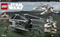 LEGO Star Wars. Klocki, Mandaloriański myśliwiec Fang Fighter kontra TIE Interceptor, 75348 - tantis.pl