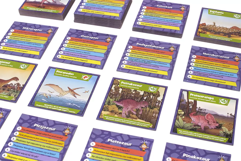 Gra Edukacyjna Dinozaury. BrainBox - tantis.pl