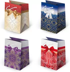 Torebki ozdobne T5-20 Kokardy eleganckie 10 sztuk