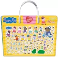 Peppa Pig. Kocham naklejać cz. 3 Na podwórku z Peppą - tantis.pl