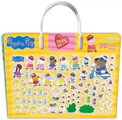 Peppa Pig. Kocham naklejać cz. 3 Na podwórku z Peppą
