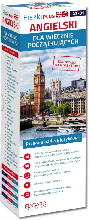Fiszki PLUS. Angielski dla wiecznie początkujących - tantis.pl