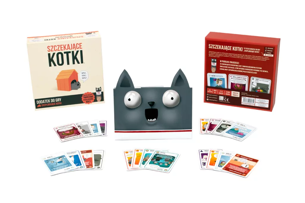 Szczekające Kotki. Eksplodujące Kotki. Dodatek do gry - tantis.pl