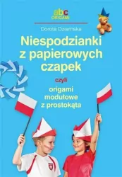 Niespodzianki z papierowych czapek, czyli origami modułowe z prostokąta
