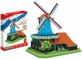 Puzzle 3D. Wiatrak holenderski - tantis.pl