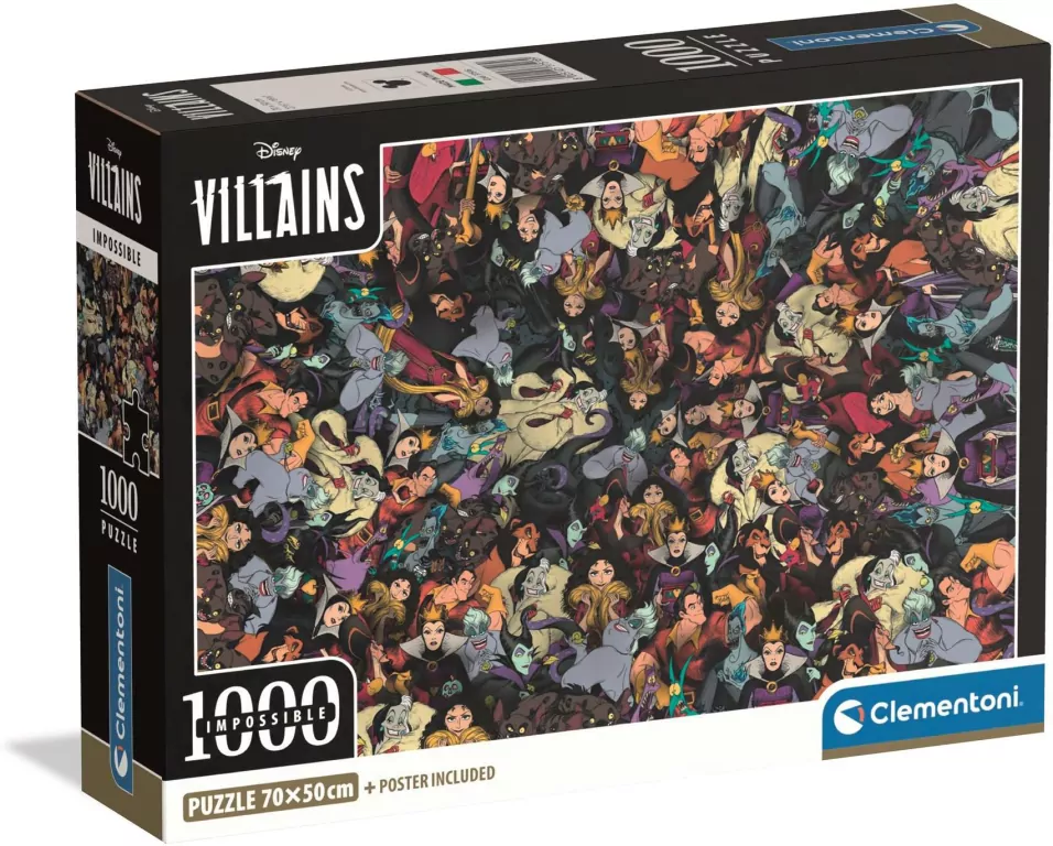 Puzzle 1000 Disney Villains - tantis.pl