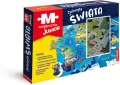 Mappuzzle Junior. Zwierzęta świata - tantis.pl