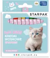 Kredki woskowe 12 kolorów Kitty - tantis.pl