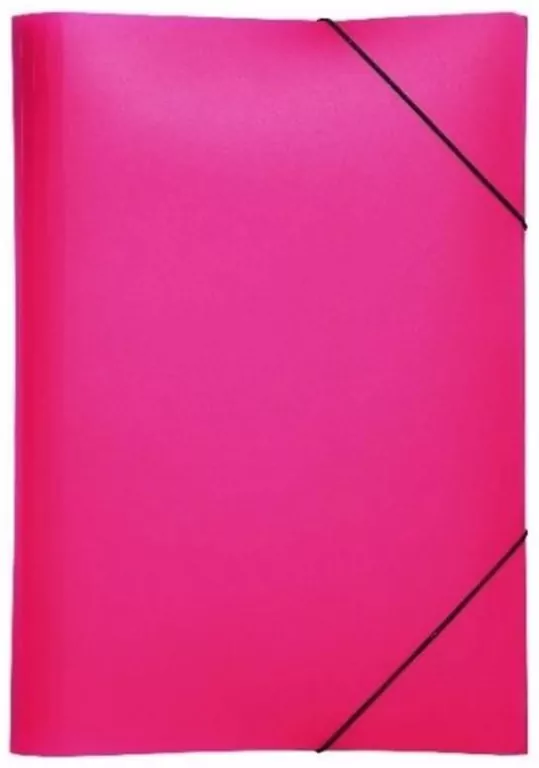 Durable. Teczka z gumką PP A4, Czerwona - tantis.pl