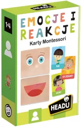 HEADU. Montessori. Gra emocje i działania 1-4 lata