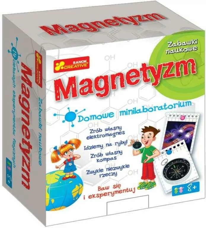 Magnetyzm. Domowe minilaboratorium - tantis.pl