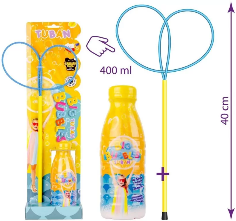 Obręcz Pro Motylek + płyn 400ml TUBAN - tantis.pl