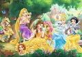 Disney Księżniczki. Przyjaciele księżniczek. Puzzle 2x24 elementy. Ravensburger. 089529. - tantis.pl