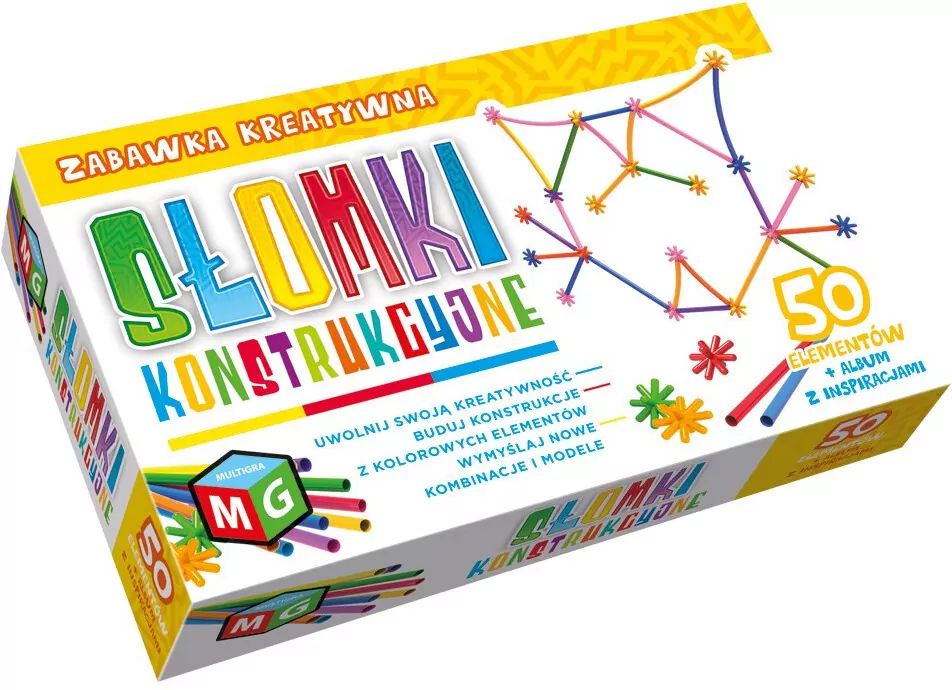 Słomki konstrukcyjne 50 elementów - tantis.pl