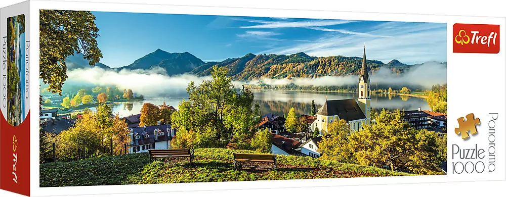 Puzzle 1000 panorama. Nad jeziorem Schliersee 29035 - tantis.pl