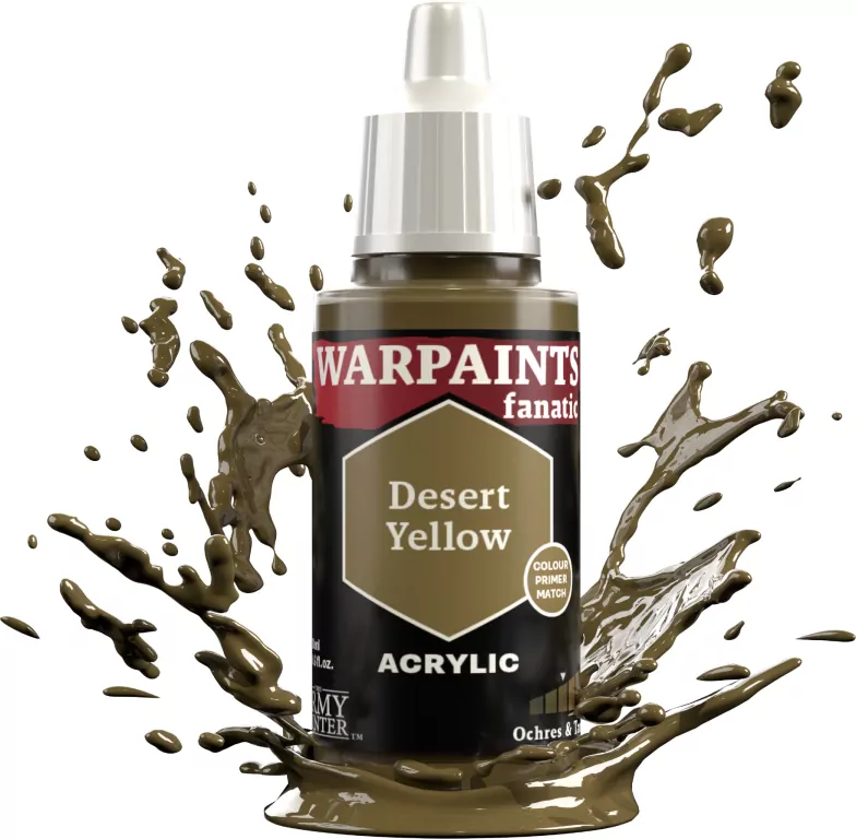 The Army Painter: Warpaints - Fanatic - Desert Yellow - tantis.pl