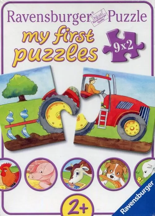 Puzzle 9x2 On the Farm - tantis.pl
