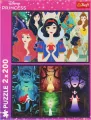 Puzzle 2x200. Czarujące księżniczki. 13317 - tantis.pl