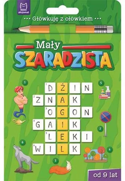 Mały szaradzista od 9 lat. Książeczka zielona - tantis.pl