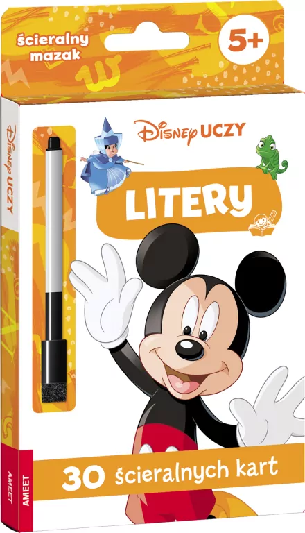Disney Uczy. Litery. Karty - tantis.pl