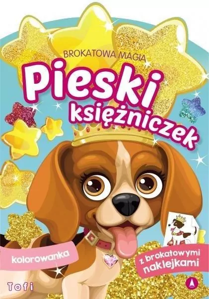 Brokatowa magia. Pieski księżniczek. Tofi - tantis.pl