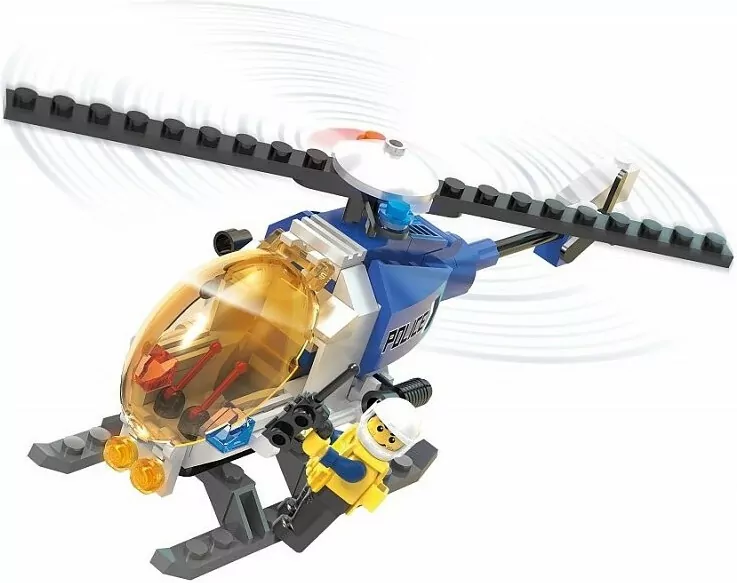 Klocki Blocki MyPolice 2w1, 95 elementów - tantis.pl