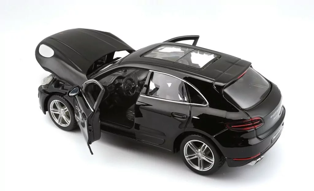 Porsche Macan Black 1:24 BBURAGO - tantis.pl