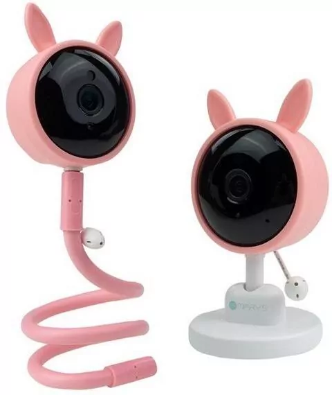 Niania kamera elektroniczna Królik różowy WiFI - tantis.pl