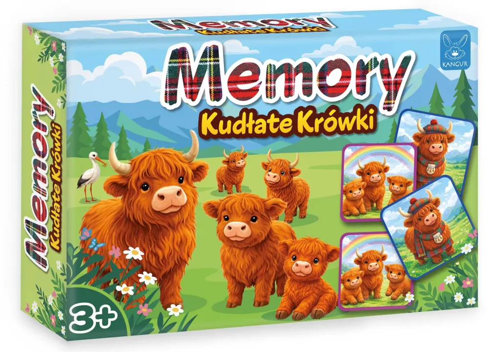 Memory Kudłate Krówki - tantis.pl