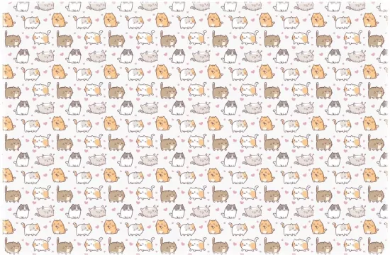 Podkład na biurko 58x38 kittens