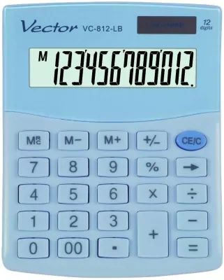 Kalkulator Vector KAV VC-812 LB
