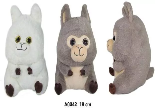 Maskotka Alpaka kula 2wz 18cm 164889 mix cena za 1 szt - tantis.pl